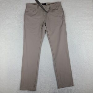 Scott Barber Pants Mens 33x32 Beige Stone Activewear‎ Performance Tech Golf